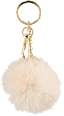 Bag Charm Ball Felloptik ebelin