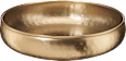 Metallschale gehämmert, gold  (30x6,5 cm) BOLTZE