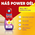 Gél do umývačky riadu All in 1 Lemon & Lime Somat