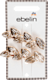 Haarspangen Blätter gold ebelin