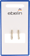 Creolen Strasssteinchen gold ebelin
