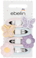 Haarklemmen kids Blume und Schmetterling ebelin