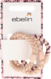 Haargummi geflochten mit Zierperle ebelin