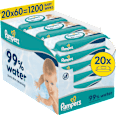 Feuchttücher 99 % Wasser (20x60 St) Pampers