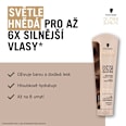 pečující barva na vlasy Gloss Supreme, světle hnědá Schwarzkopf GLOSS SUPREME