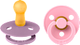 Colour noční dudlík z přírodního kaučuku, 0-6 měsíců BIBS