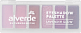 Paletka očných tieňov - 60 Lavender Glow alverde NATURKOSMETIK