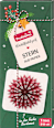 Stern aus Papier, Bordeaux/Creme (50 cm) Profissimo