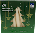 Baumkerzen selbstlöschend, champagner (Verteilung 60/40) Dekorieren & Einrichten