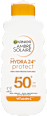 Hydra 24H Protect mlijeko za zaštitu od sunca, SPF 50+ GARNIER AMBRE SOLAIRE