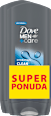 Gel za tuširanje Clean Comfort, 2 x 400 ml Dove MEN+CARE