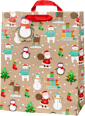 Geschenktasche Pinguin, maxi hoch Profissimo