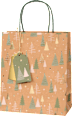 Geschenktasche Bäume, midi hoch NK veredelt Profissimo