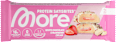 Proteinriegel Satisbites White Strawberry More Nutrition