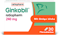 Ginkobil ratiopharm 240 mg Filmtabletten Ginkobil