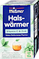 Gyógynövénytea, Torokmelegítő, 16 filter Meßmer