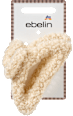 Haarklammer Teddystoff, beige ebelin