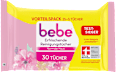 Abschminktücher erfrischend mit Rosenwasser bebe