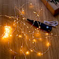 LED Lichterkette, softgold (9,90 m) Dekorieren & Einrichten