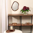 Tablett aus Holz, organisch (35x25x2,5 cm) dm home