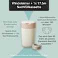 Windeleimer Twist & Click creme/weiß inkl. 1 Nachfüllkasette Tommee Tippee