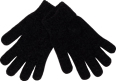  Rukavice Chenille crne PURSET