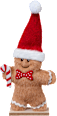 Stoffaufsteller Lebkuchenmännchen (28 cm) Dekorieren & Einrichten
