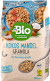 Knuspermüsli, Kokos Mandel Granola
 dmBio