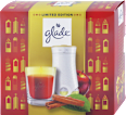 Darčekové balenie Vonná sviečka a Elektrický osviežovač - Twinkling Apple & Cinnamon glade