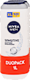 Tusfürdő Sensitive 2x500ml NIVEA MEN