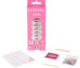 Press Ons Blush Cateye Medium Almond NÉONAIL