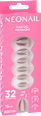 Press Ons Blush Cateye Medium Almond NÉONAIL