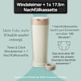 Windeleimer Twist & Click XL creme/weiß inkl. 1 Nachfüllkassette Tommee Tippee