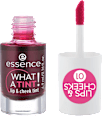 lesk na rty a tvářenka WHAT A TINT! 01 Kiss from a rose essence