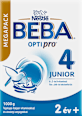 OPTIPRO 4 JUNIOR Tejalapú italpor vitaminokkal és ásványi anyagokkal 2év+ BEBA