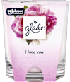 svíčka I LOVE YOU glade