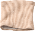Loop Schal mit Ripp-Struktur, beige PUSBLU