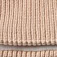 Loop Schal mit Ripp-Struktur, beige PUSBLU