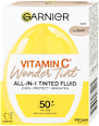 Vitamin C denní pleťový tónovací fluid Wonder Tint, Light 50+ GARNIER