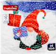 Servietten Wichtel im Schnee 33 x 33 cm Profissimo