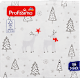 Cocktailservietten Winterwald 25 x 25 cm Profissimo