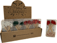 Stecchini decorativi Natale, assort. m HOME