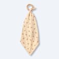 Kuscheltuch aus Musselin mit Fuchs-Muster, beige
 ALANA