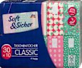 Papír zsebkendő 4 rétegű (30x10db) Soft&Sicher