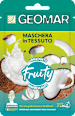 Maschera in tessuto idratante e rinfrescante Fruity GEOMAR