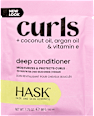 Hajpakolás Curl Care, hullámos és göndör hajra HASK