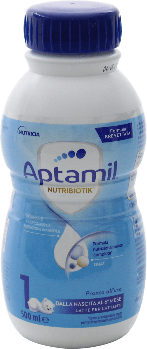 aptamil 1 liquido e stitichezza APTAMIL Nutribiotik 1 - Latte di Partenza Liquido per Lattanti dalla  Nascita al 6° Mese main image 0