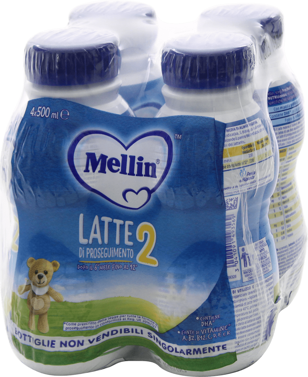 Mellin Latte liquido di proseguimento 2, 2 l | dm Italia