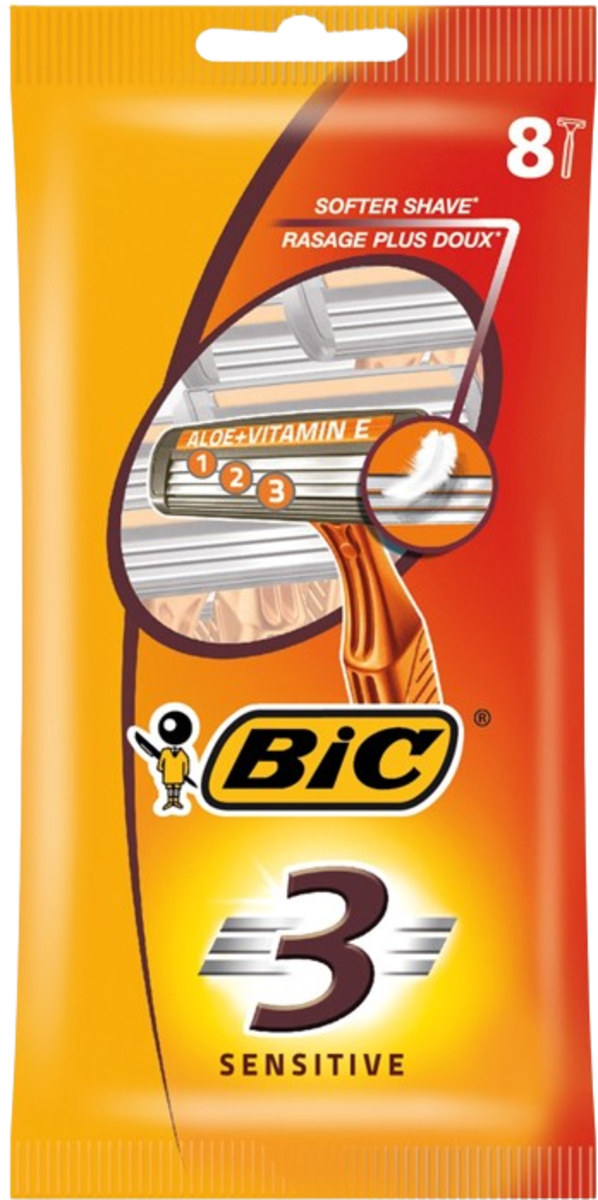 BIC Einwegrasierer 3 Sensitive, 8 St | dm.at