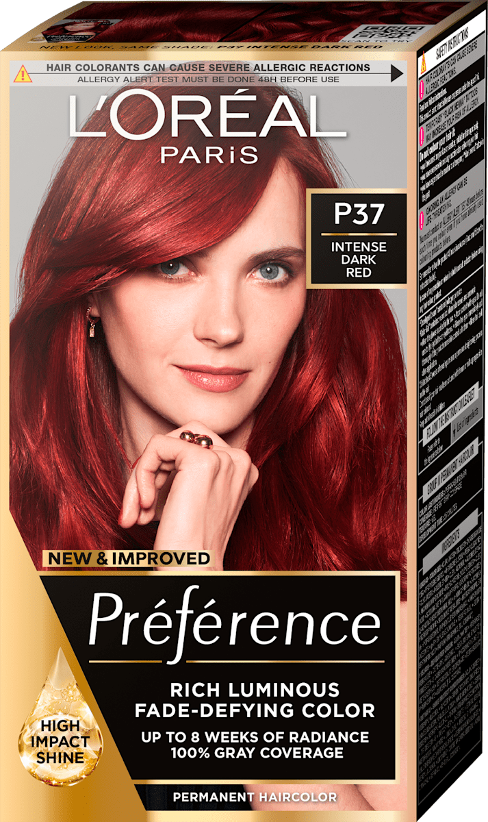 L'ORÉAL PARiS PRÉFÉRENCE Боя за коса Preference, Nr.P37 Intense Dark ...